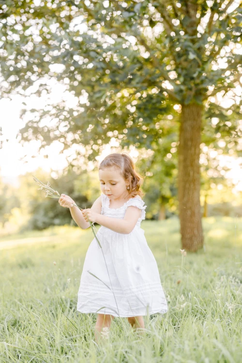 robe bonheur enfant rose marron